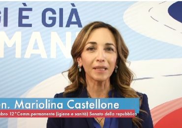 Sen. Mariolina Castellone: dobbiamo investire in salute